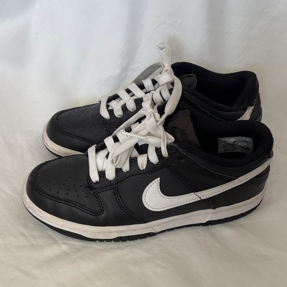 Nike Black and White Low-Top Sneakers - Reverse Pandas